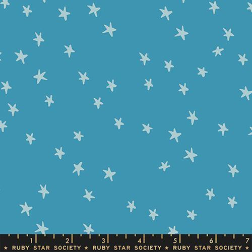 Moda Fabrics Starry Ruby Star Society Vintage Blue