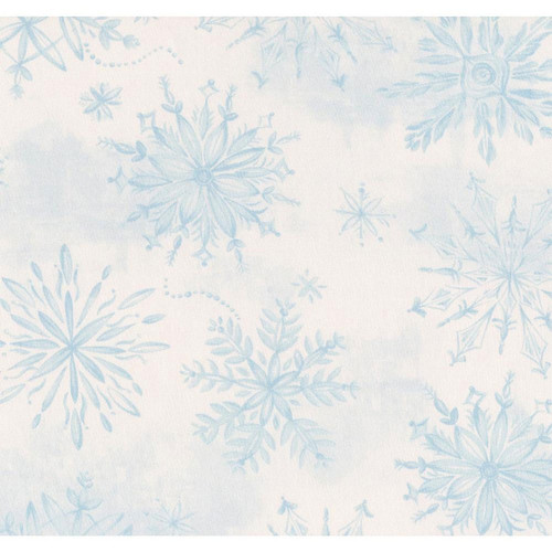 Windham Fabrics Winter Whisper Ice Snowfall Snowflake 108 Inch Wide Quilt Backing
