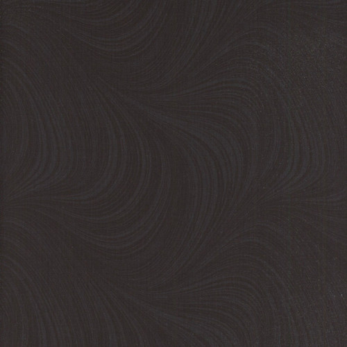 Benartex Fabrics Circle of Butterflies Jackie Robinson Black Grey Wave Texture