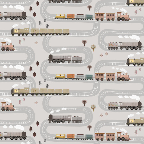 Dear Stella Fabrics Are We There Yet? Paint Love Studio Fog On The Right Track Dear Stella Fabrics Are We There Yet? Paint Love Studio Fog On The Right Track