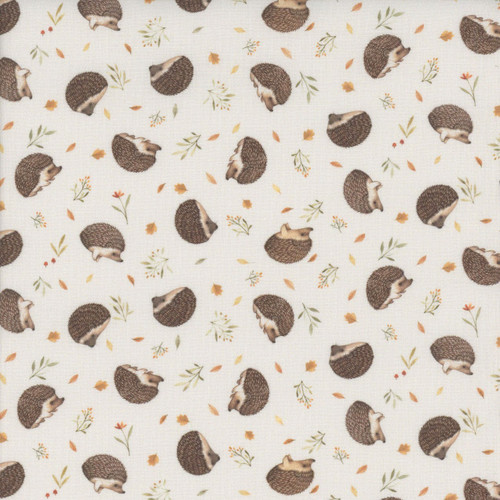 Dear Stella Fabrics Count on Me Nina Stajner Taupe Grey Prickly