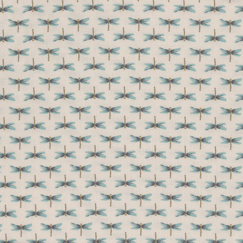 Dear Stella Fabrics Moon Garden Birch Cream Fireflies