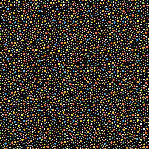 Dear Stella Fabrics Furruit Cocktail Leezaworks Oil Black Tropical Beans