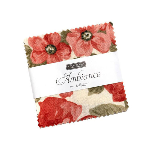 Moda Fabrics Ambiance 3 Sisters Mini Charm 2.5 Inch