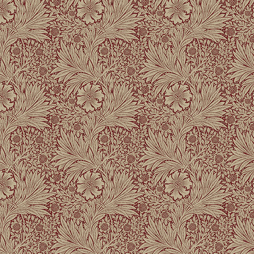 Free Spirit Fabrics William Morris Kelmscott Red Marigold