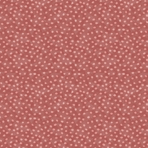 Wilmington Prints Harvest Blooms Beth Grove Dots Red