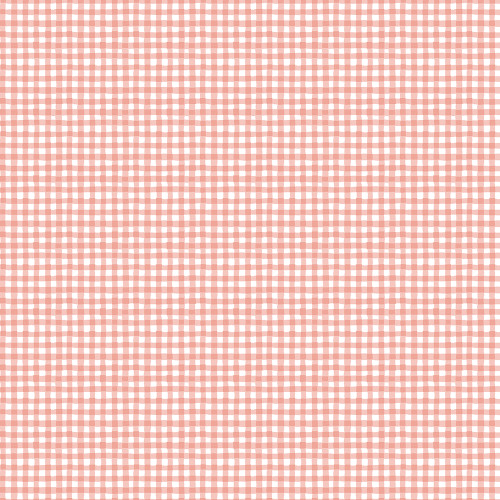 Wilmington Prints Rainbow Dreams Jenny Faw Design Gingham Pink