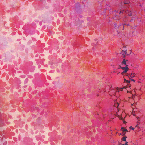 In The Beginning Evanescence by Jason Yenter Pink Floral Vine