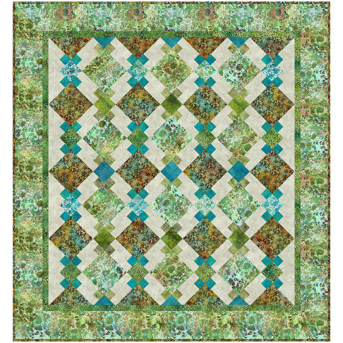 In The Beginning Evanescence by Jason Yenter September Rain Quilt Kit