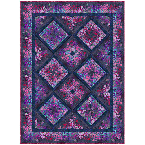 In The Beginning Evanescence by Jason Yenter Purple Kaleidoscope