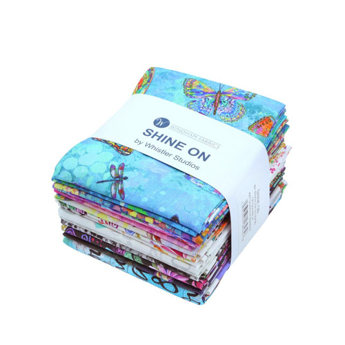 Windham Fabrics Jennifer Lambein Shine On Multi Fat Quarter Bundle
