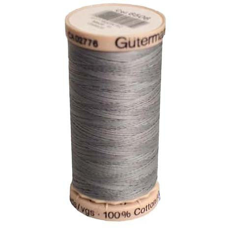 Gutermann Thread Cotton Hand Quilting 40 weight 220 yards Gray 6506