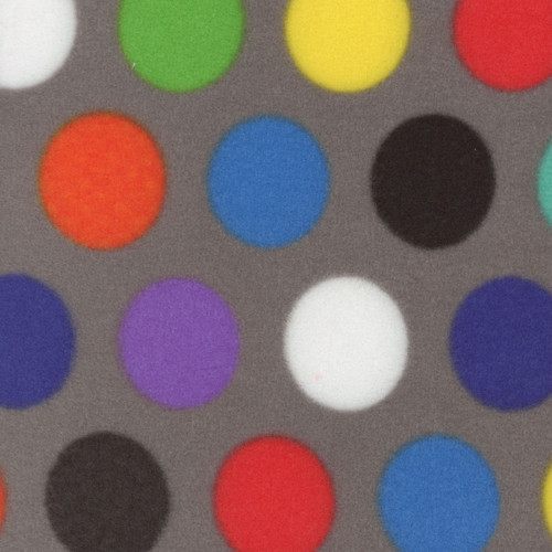 Windham Fabrics Winter Fleece Polar Fleece Orange Blue Yellow Purple Red Dots