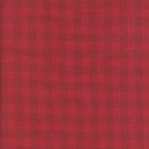 Marcus Fabrics Americana Primo Plaid Flannel Red Tonal Check Plaid