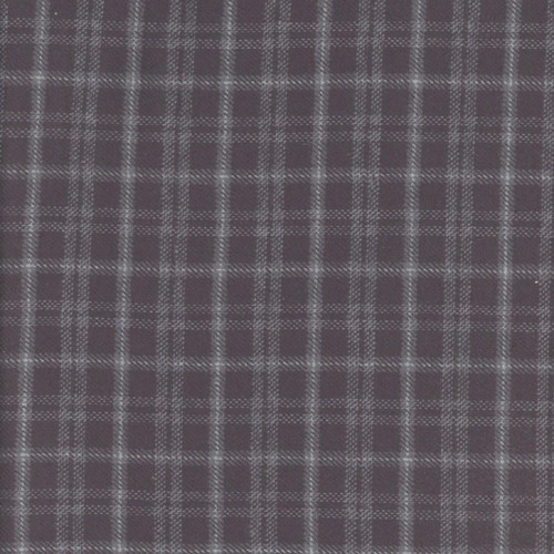 Marcus Fabrics Cool Blues Primo Plaid Flannel Grey Tattersall Plaid