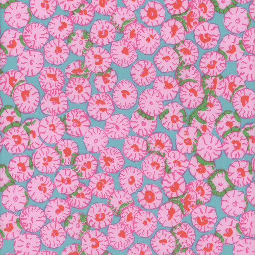 Kaffe Fassett Collective for FreeSpirit Fabrics February 2026 by Brandon Mably Sand Dollar Pink