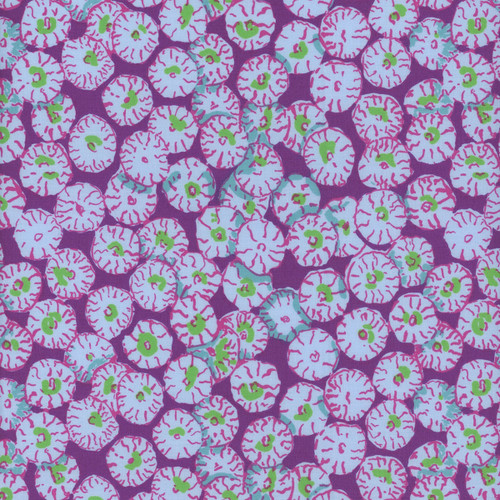 Kaffe Fassett Collective for FreeSpirit Fabrics February 2026 by Brandon Mably Sand Dollar Purple