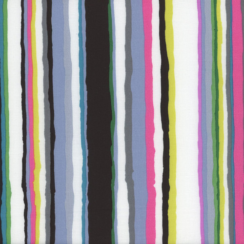 Kaffe Fassett Collective for FreeSpirit Fabrics February 2026 by Kaffe Fassett Echo Stripe Contrast