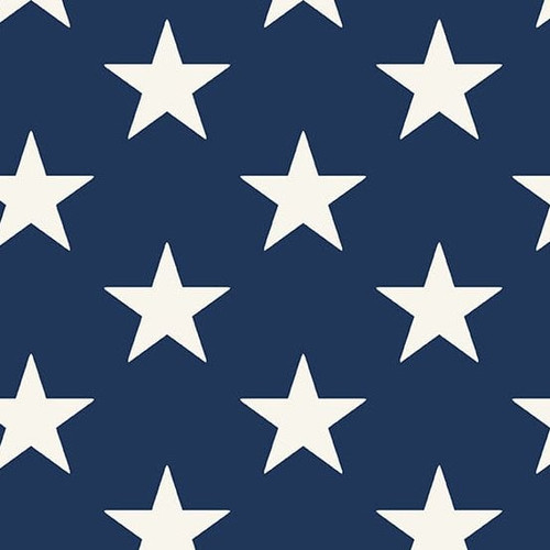 Andover Fabrics Americana by Andover Fabrics Large Star Blue