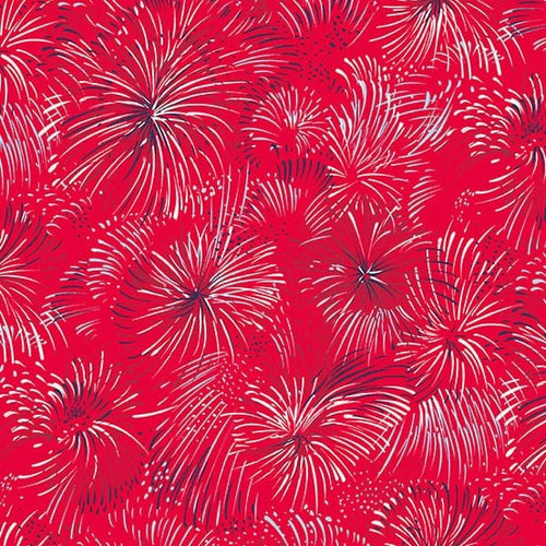 Andover Fabrics Americana by Andover Fabrics Firework Red