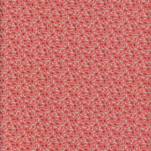 Andover Fabrics Autumn Bouquet by Renee Nanneman Pumpkin Seeds Red