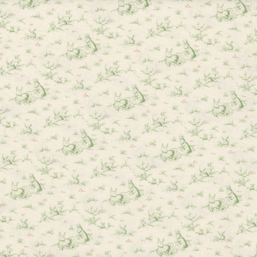 Andover Fabrics Hazelmont Farm Shirtings by Max and Louise Irene Pistachio