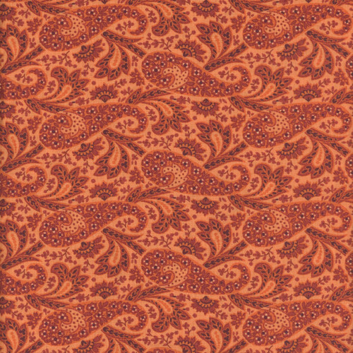 Andover Fabrics Nightfall by Andover Fabrics Paisley Orange