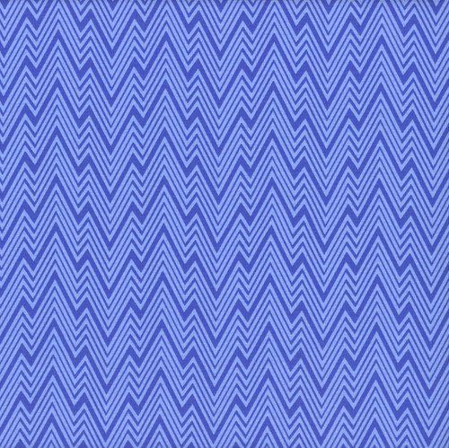 Andover Fabrics Perfect Day by Libs Elliott Zigziiig Blue