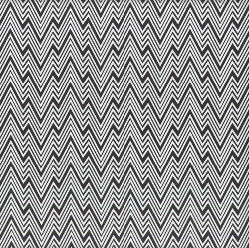Andover Fabrics Perfect Day by Libs Elliott Zigziiig Black
