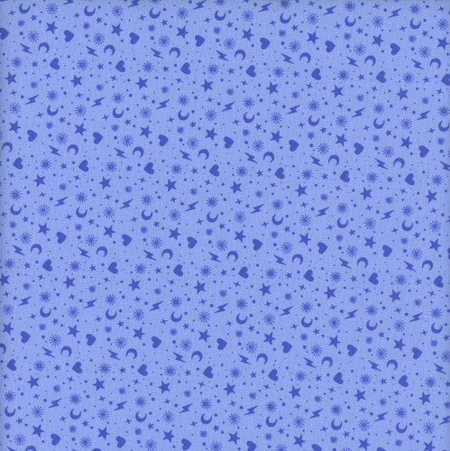 Andover Fabrics Perfect Day by Libs Elliott Charm Toss Blue