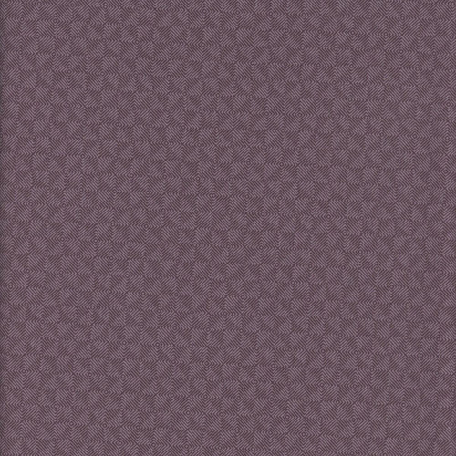 Andover Fabrics Square Dance by Laundry Basket Quilts Square Dance Grape, textile fabric with intricate geometric diamond pattern in shades of purple.