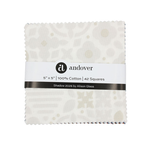 Andover Fabrics Shadow 2026 Charm Squares Five Inch