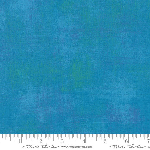 Moda Fabric BasicGrey Grunge 108 Inch Wide Quilt Back Turquoise