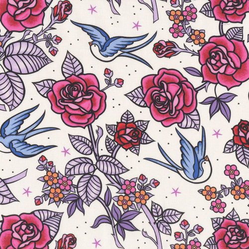 Andover Fabrics Perfect Day 108s by Libs Elliott Perfect Day Multi
