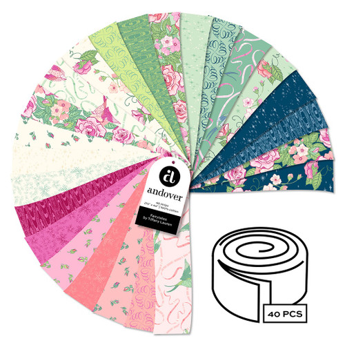 Andover Fabrics Fairytales by Tiffany Lauren Jelly Roll 2.5 Inch Fabric Strips