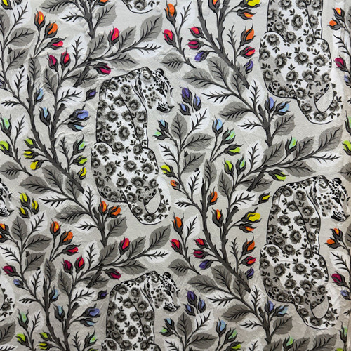 FreeSpirit Fabrics Graywork Minky Fleece by Tula Pink Beauty Mark Fog