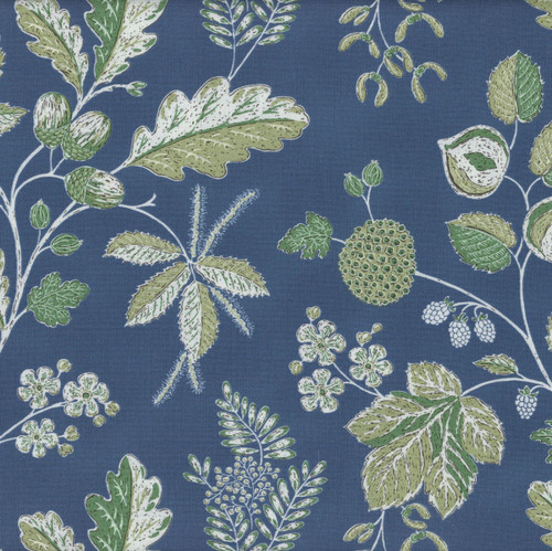 FreeSpirit Fabrics Art of the Garden by Sanderson Warwick Blue