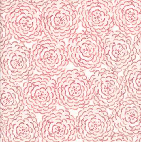 FreeSpirit Fabrics Flourish & Bloom by Helen Prior Peony Red