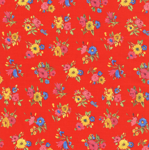 FreeSpirit Fabrics Joyful by Sarah Campbell Felicity Red