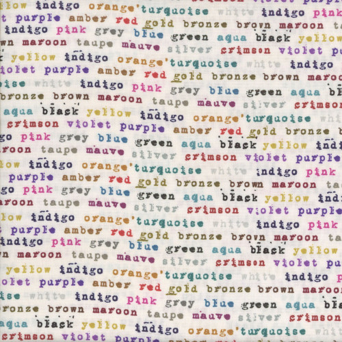 FreeSpirit Fabrics Stamped by Seth Apter Polychrome Paper