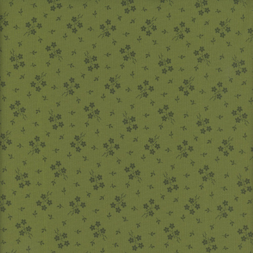 Marcus Fabrics Ultimate Umbers Sheryl Johnson Green Posie
