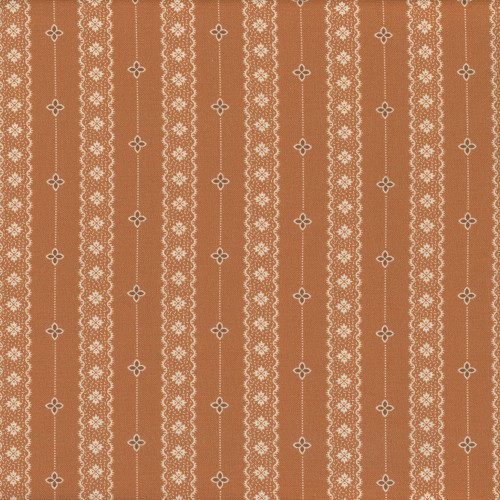 Marcus Fabrics Ultimate Umbers Sheryl Johnson Cheddar Lacey Line