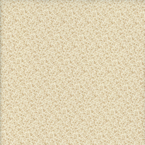 Marcus Fabrics Ultimate Umbers Sheryl Johnson Cream Tiny Trellis