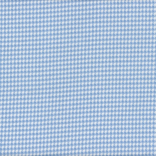 AE Nathan Fabrics Comfy Flannel Prints Blue Houndstooth