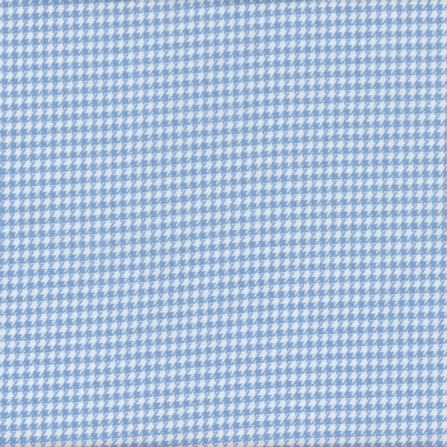 AE Nathan Fabrics Comfy Flannel Prints Blue Houndstooth