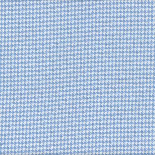 AE Nathan Fabrics Comfy Flannel Prints Blue Houndstooth