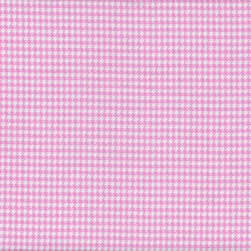 AE Nathan Fabrics Comfy Flannel Prints Pink Houndstooth