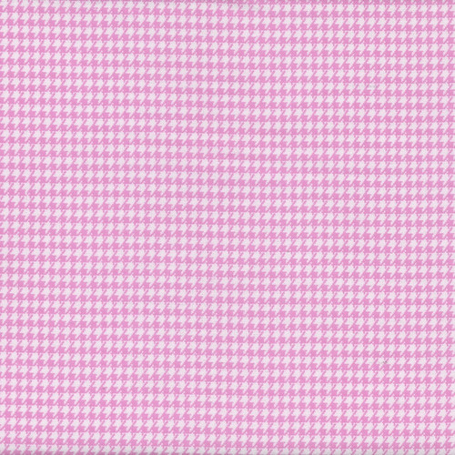 AE Nathan Fabrics Comfy Flannel Prints Pink Houndstooth