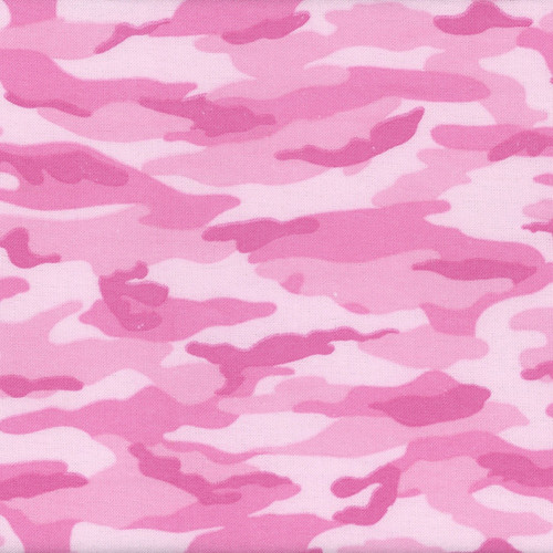 AE Nathan Fabrics Comfy Flannel Prints Pink Camo