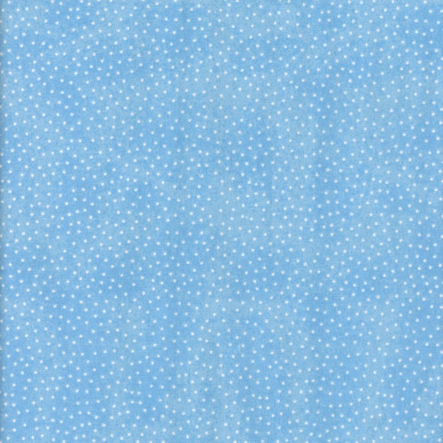 AE Nathan Fabrics Comfy Flannel Prints Blue Polka Dots
